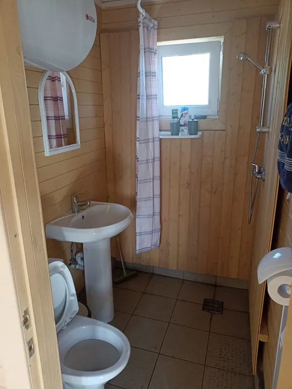 Уютный домик Островок с баней на дровах