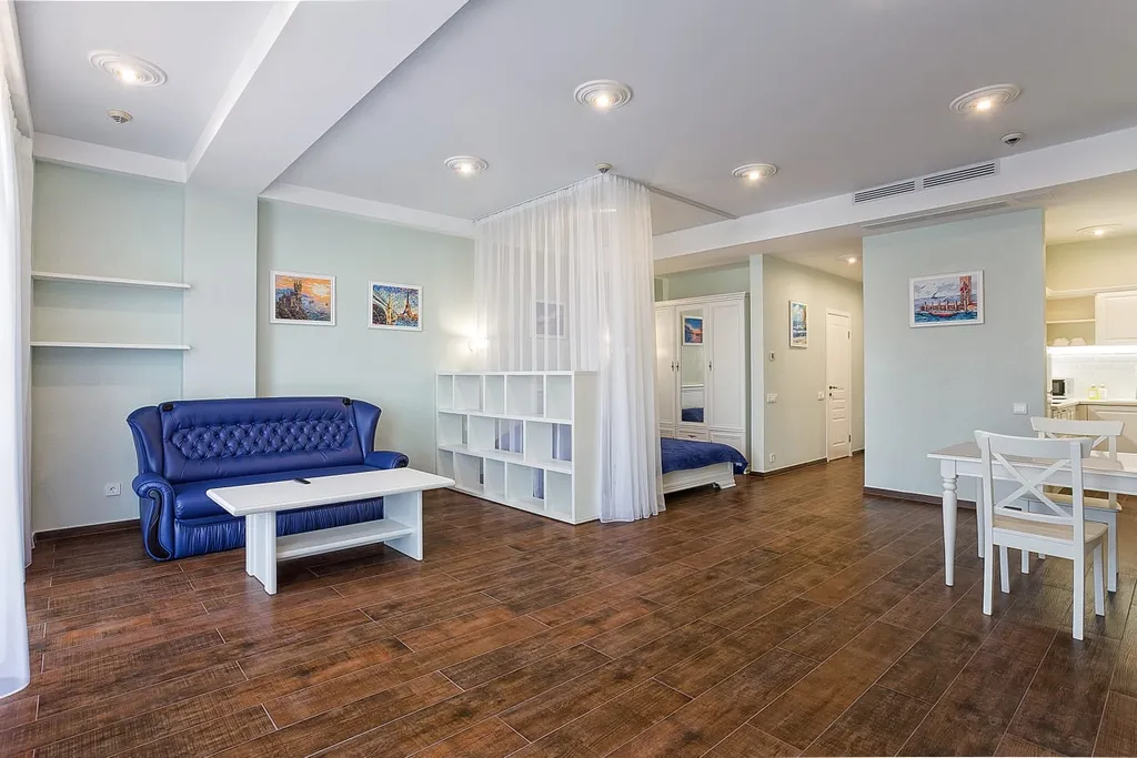 Апартамент с террасой в доме композитора