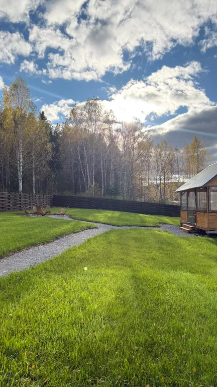 Шале с баней на дровах