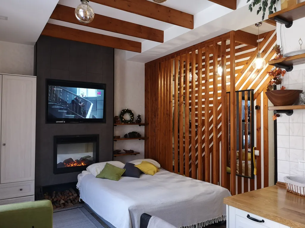 New студия в стиле шале