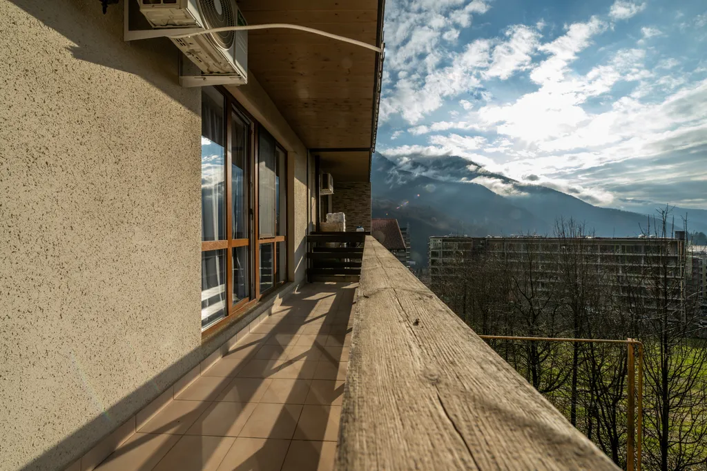 Квартира Видовые апартаменты, панорамные окна в гостиной ваши — аренда посуточно в Красная Поляна