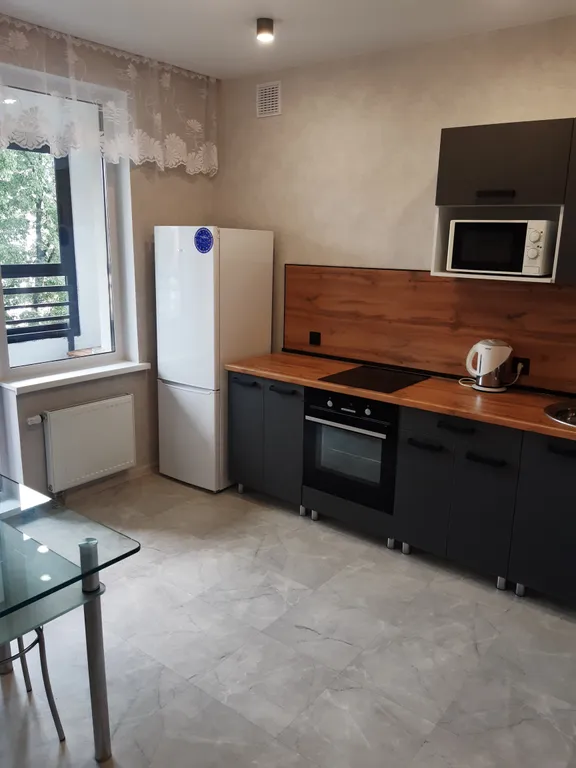 Однокомнатная квартира в новом доме, со свежим ремонтом, в центре