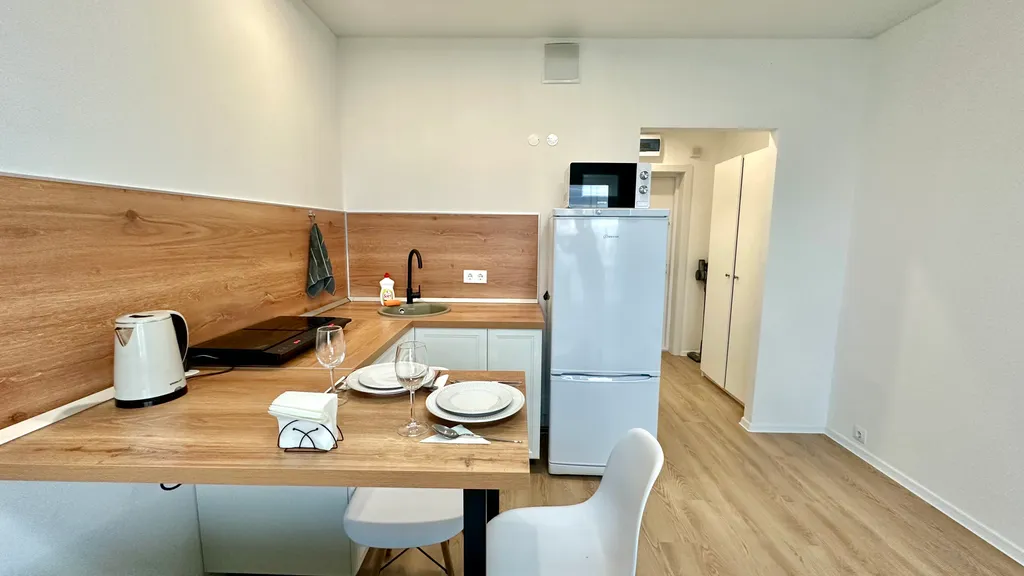 Квартира с видом на пруд