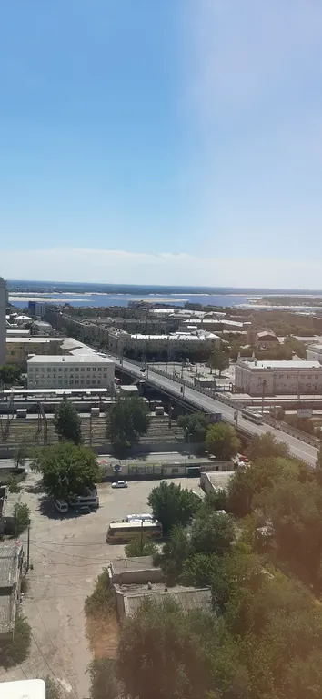 Уютная квартира с видом на Волгу и центр города