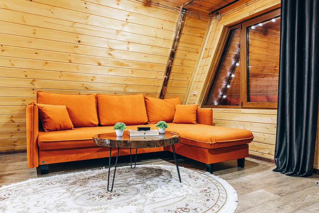 Просторный коттедж в лесу