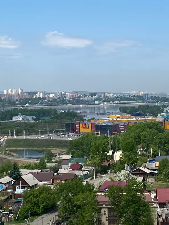 Уютная студия с шикарным видом на Ангару в сердце Иркутска