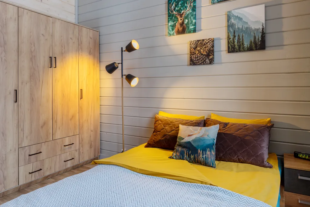 Уютный барнхаус с видом на лес