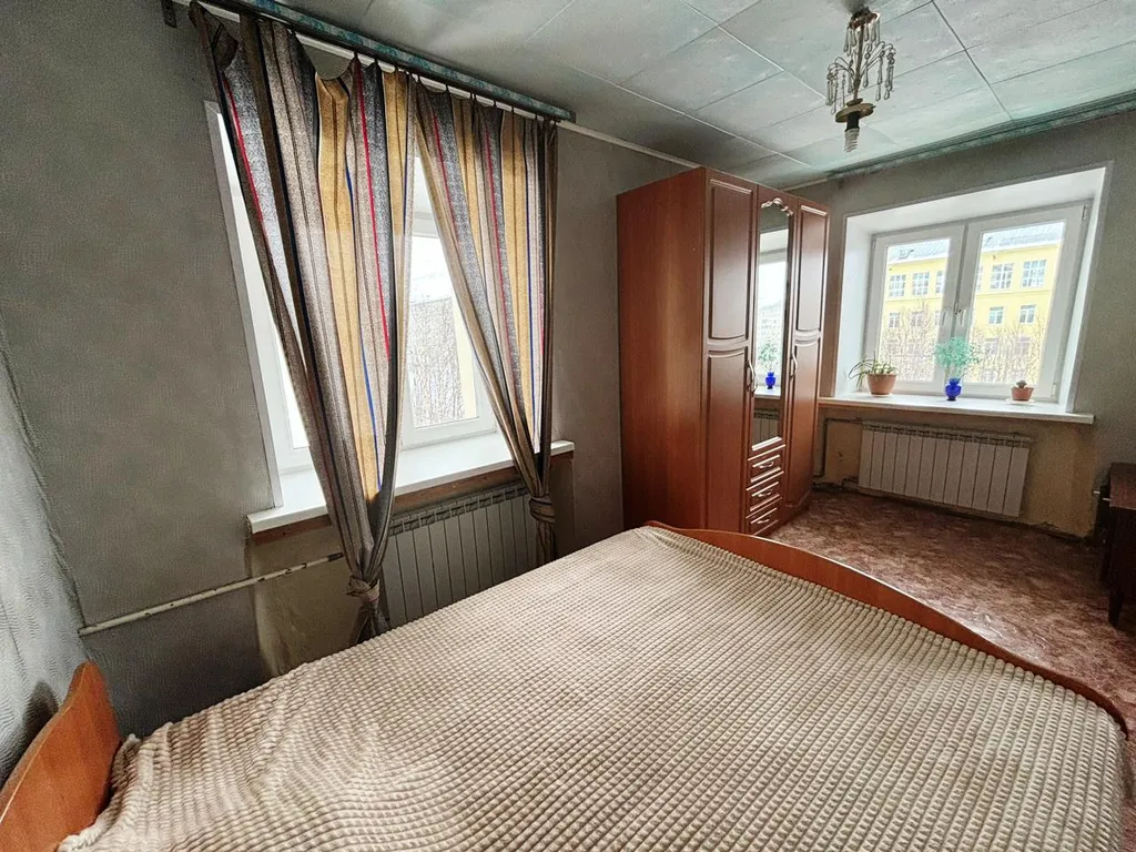 Уютная двушка с видом на горы в Кировске