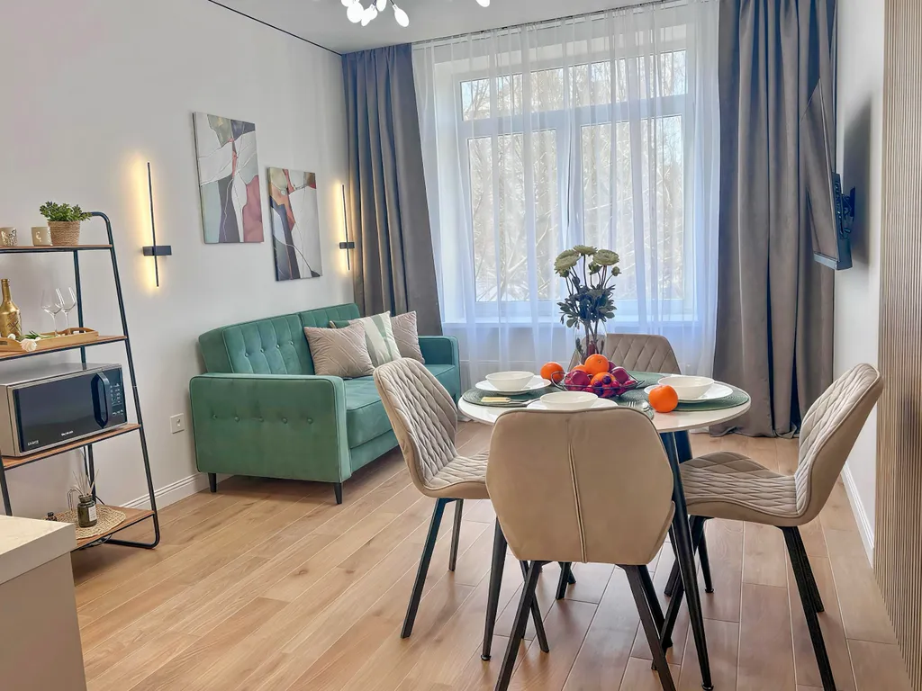 Квартира Апартаменты с одной спальней напротив ТРК Кристалл — Светлогорск