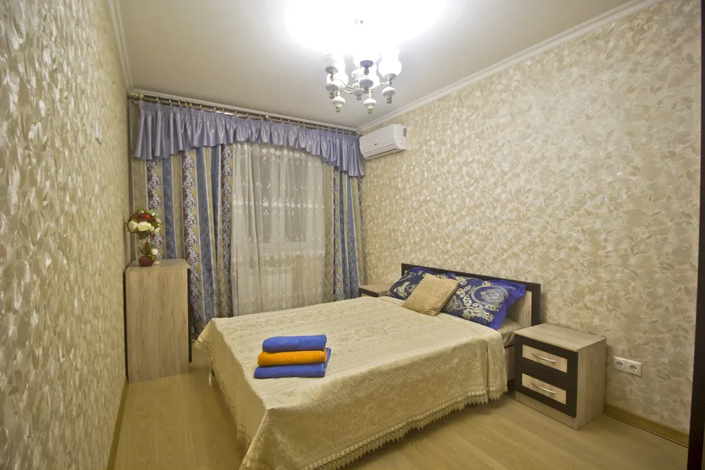 Большая двушка с отдельными комнатами и балконом