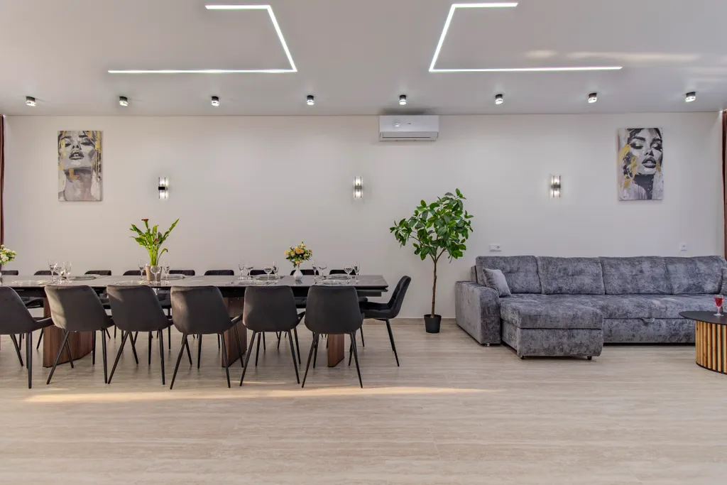 Уютный дом с чаном для большой компании