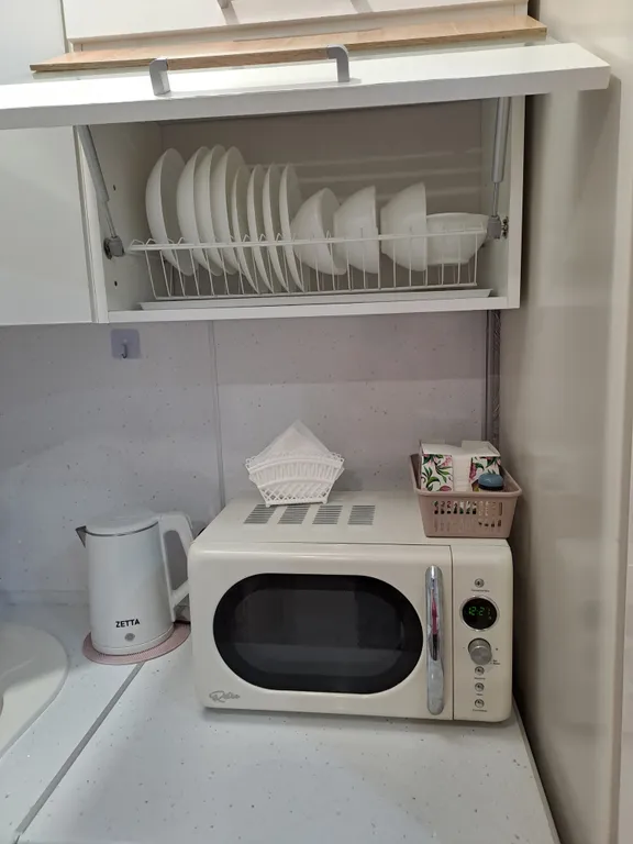 Уютная студия на высоком берегу рядом с морем