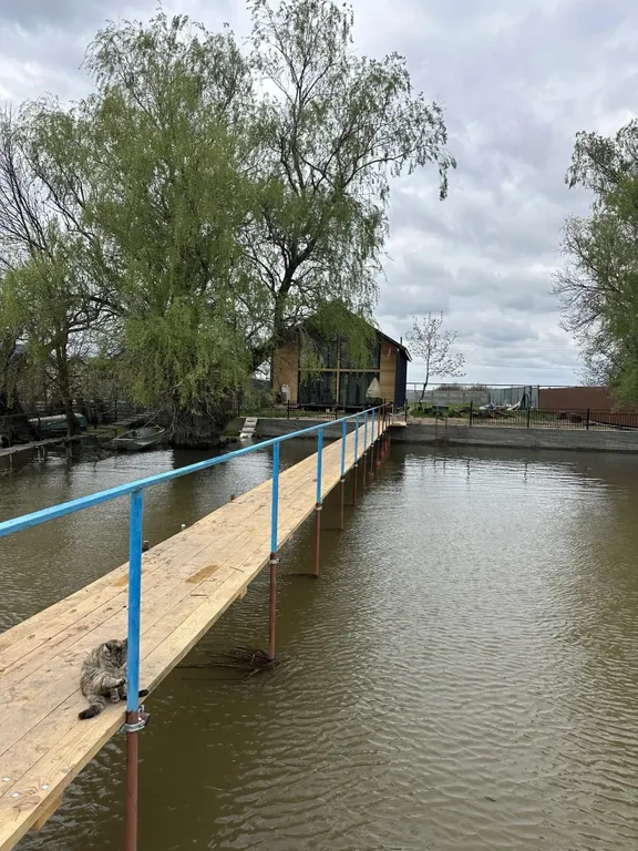 Дом 160m2 — чан, собственный берег, рыбалка