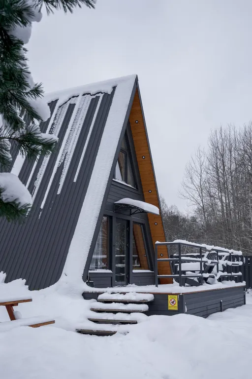 Коттедж Дом Loft на Красном озере — Коробицыно