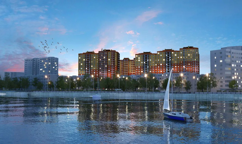 2-этажная студия в стиле Лофт, рядом с набережной реки Волга