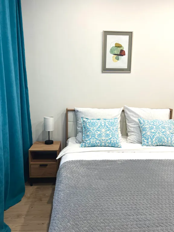 уютная квартира в новом доме.