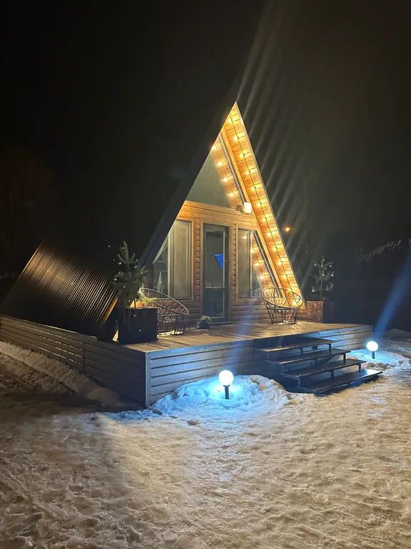 Уютный домик с баней и сибирским чаном