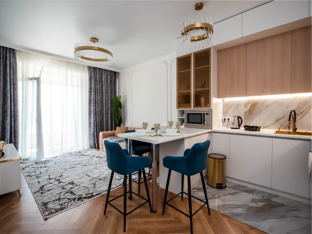 Чистая квартира без запаха, со свежим ремонтом