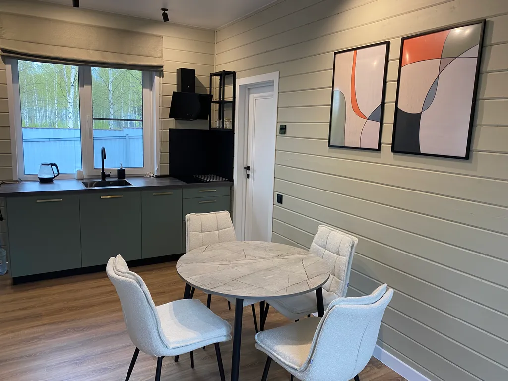 Гостевой дом с новым дизайнерским ремонтом и мебелью