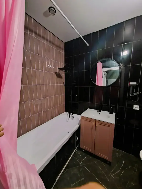 Стильная квартира в зеленых тонах