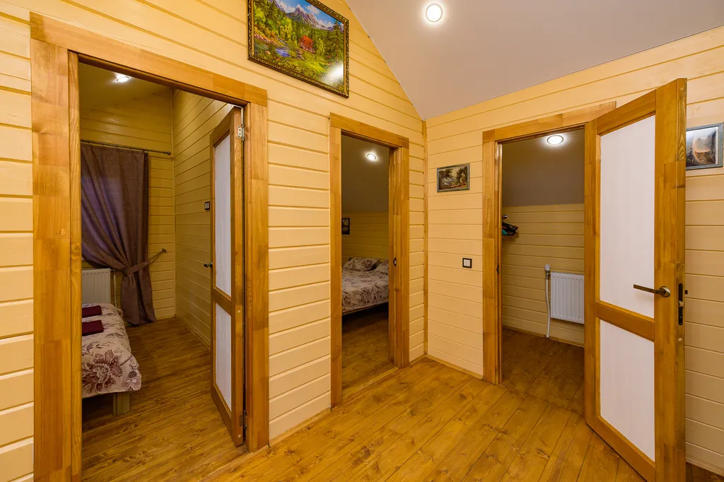 Кофейный коттедж с сауной и банным чаном