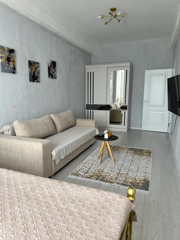 Квартира Уютная квартира с панорамным окном и видом на город — Махачкала