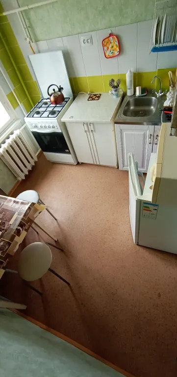 Квартира в спальном районе удобна для семьи или командировки