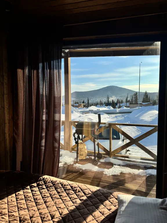 2 дома барн-хаус с панорамным видом на горы