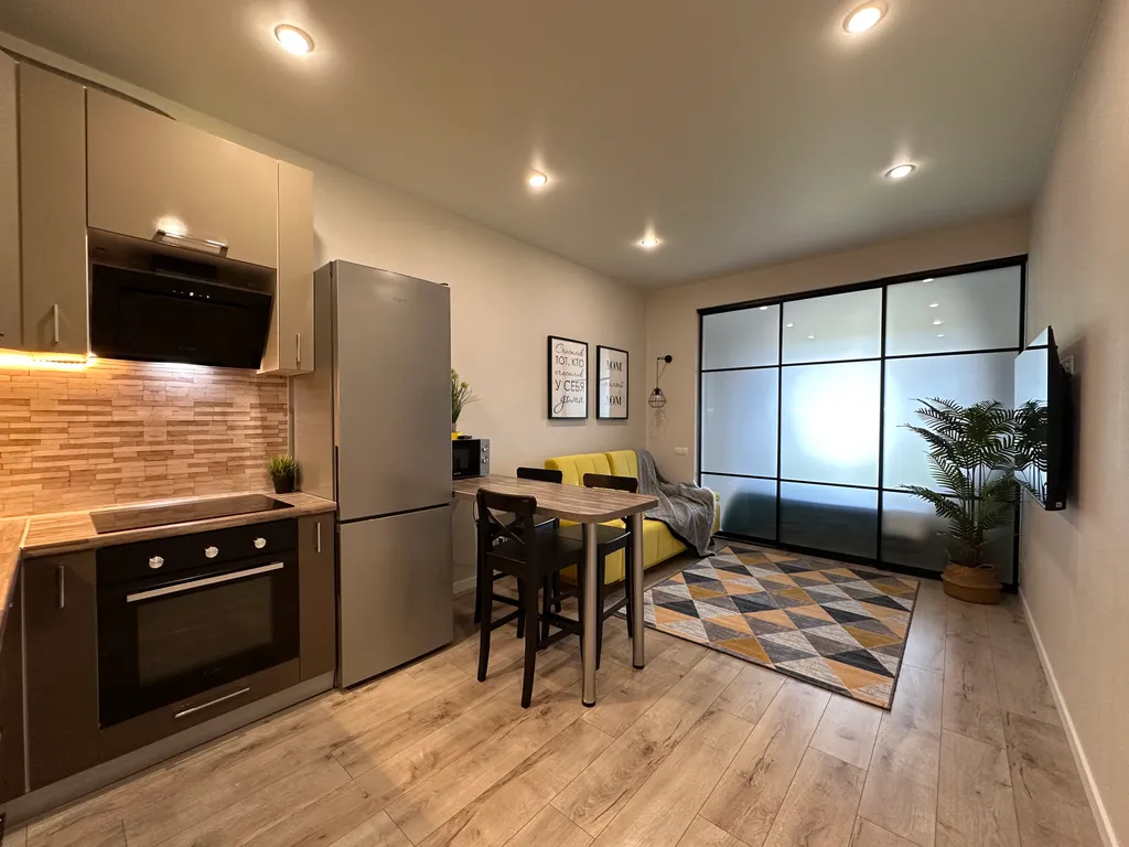 Уютная квартира с видом на море и горную реку в ЖК Солнечный Дагомыс