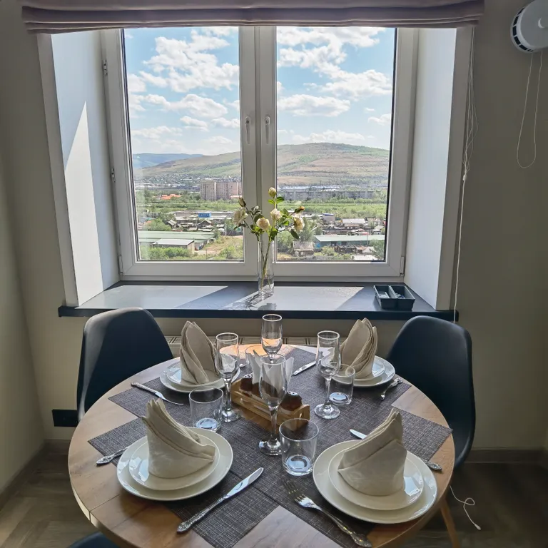 Студия Эко с кондиционером в самом центре