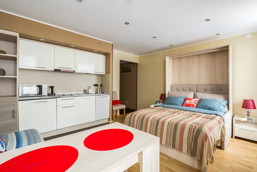 Квартира Квартира Просторная студия рядом с центром — Санкт-Петербург