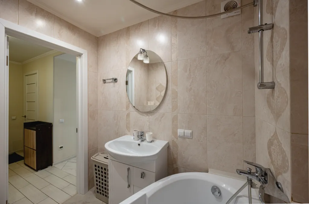 Двухэтажная квартира «отдых у ручья» со своей террасой и мангалом