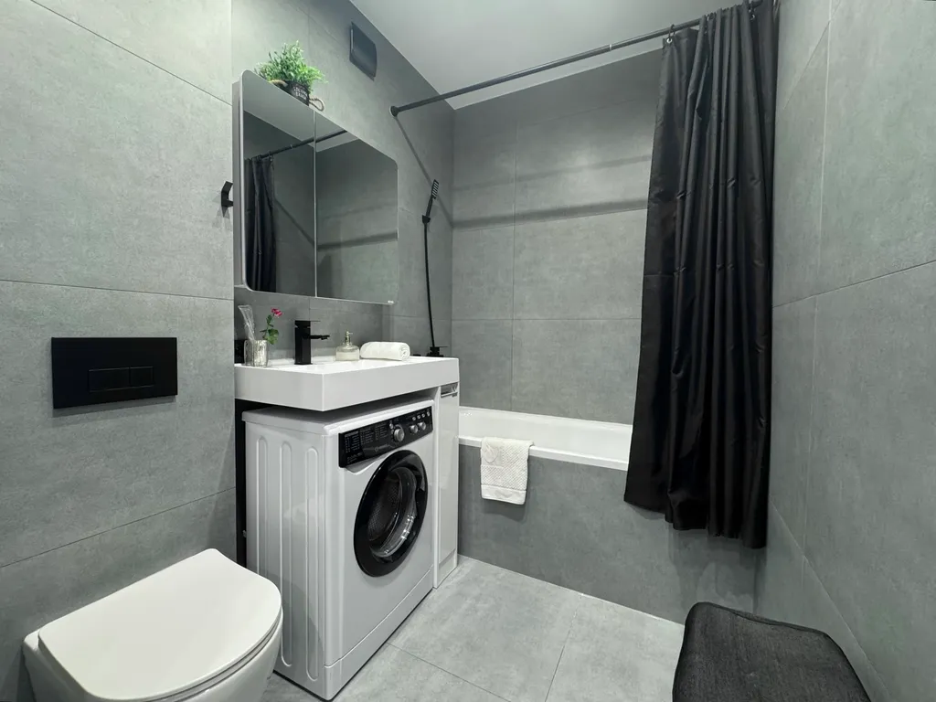 Современная квартира в новом деловом центре Новосибирска