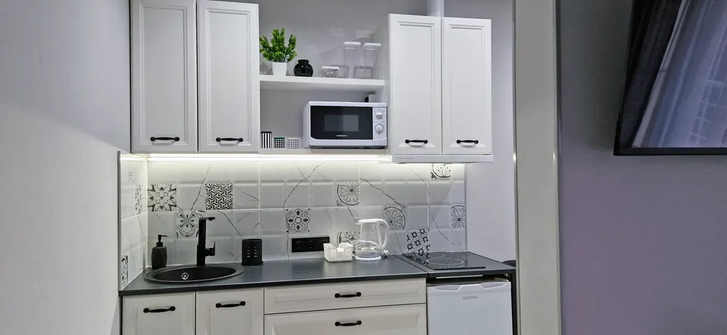 Квартира Квартира Студия с кухней и балконом на 2-3 человека — Лазаревское