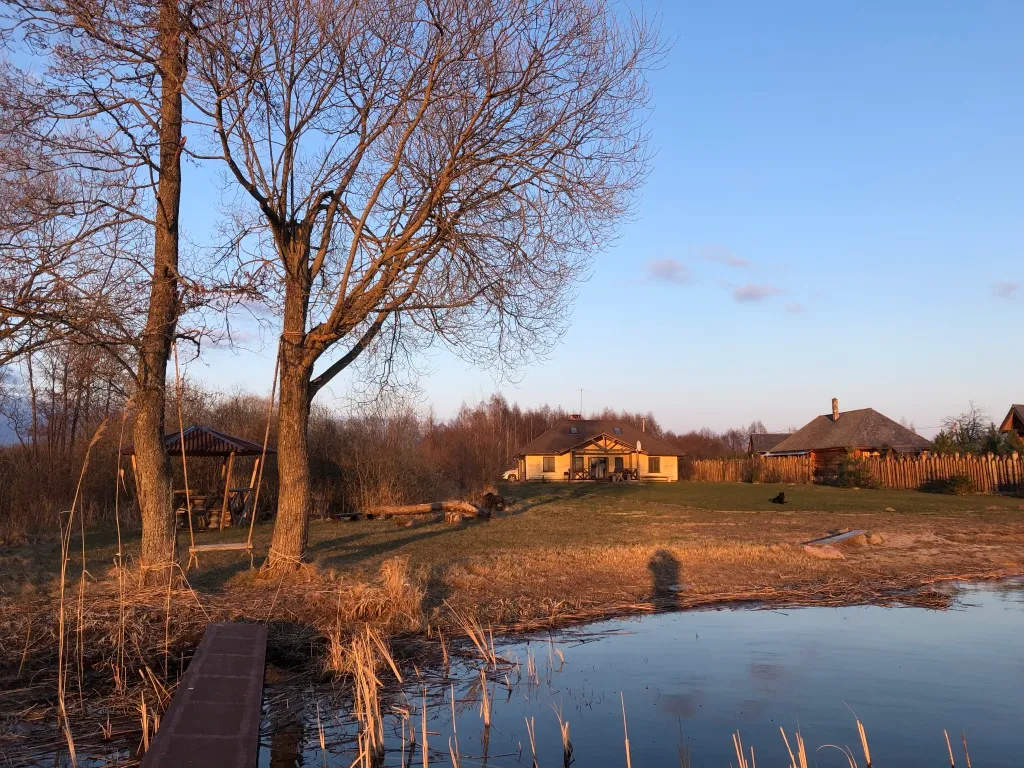 Дом на озерах Мурашки с собственным пляжем на Браславских озерах