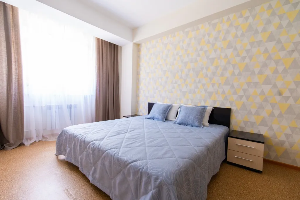 Просторная трехкомнатная квартира с видом на горы