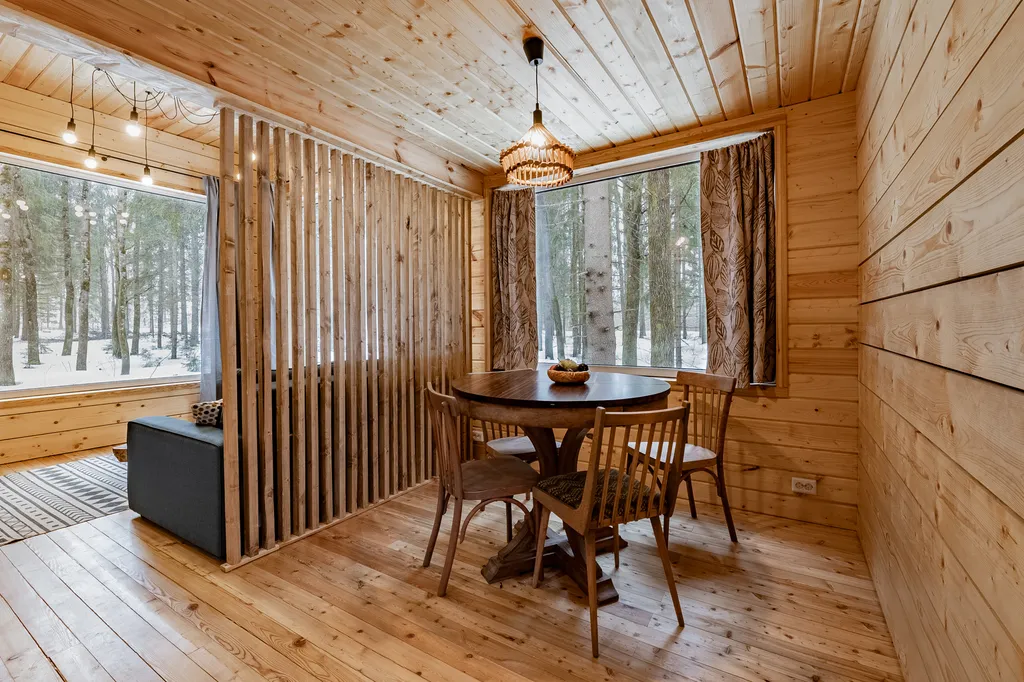 Домик в лесу на берегу Плещеева Озера