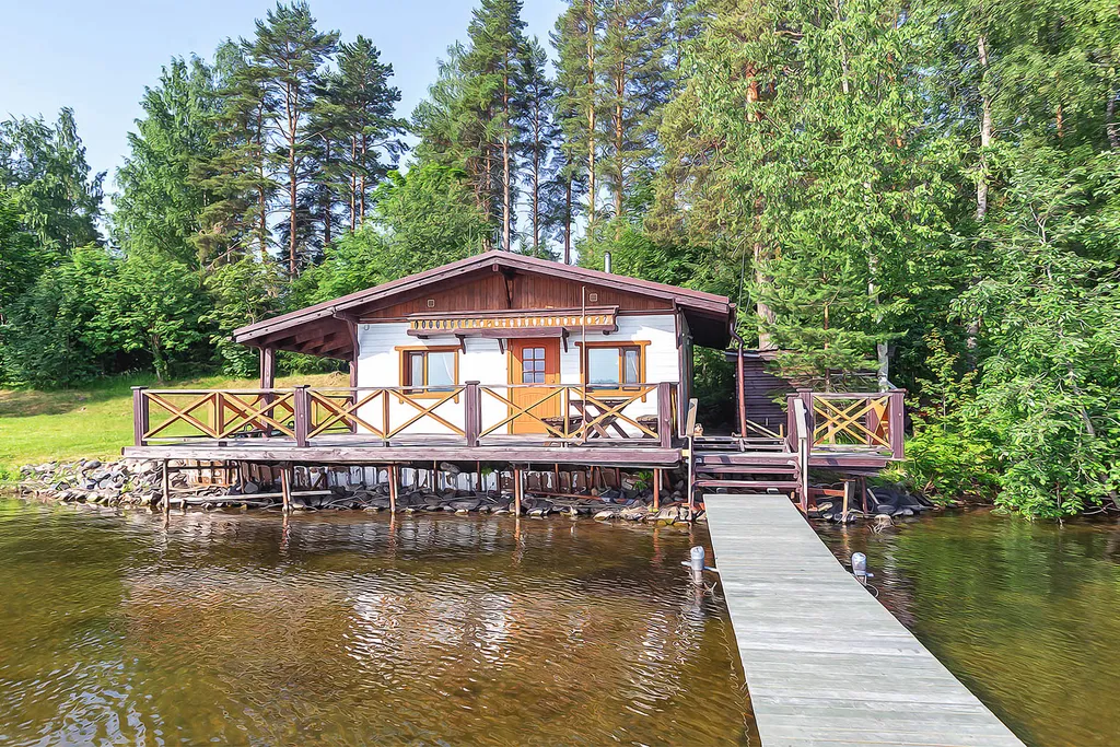 Коттедж Гостевой дом и баня на озере — Верховье