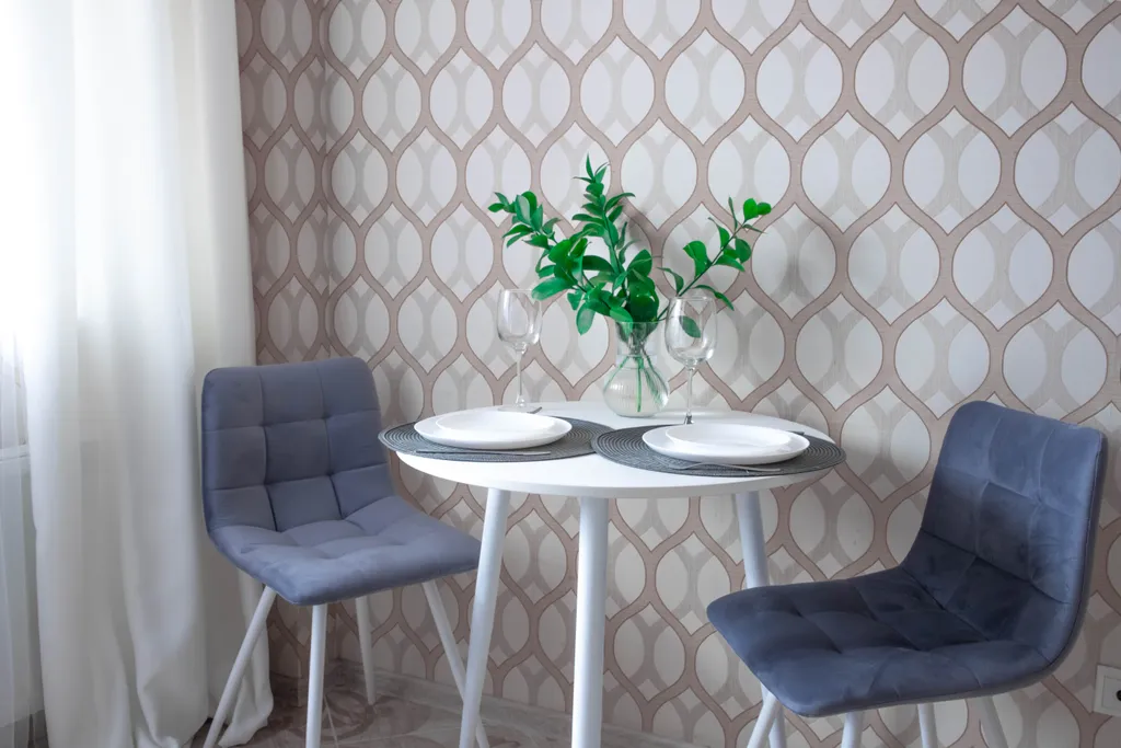 Квартира с красивым зеркалом