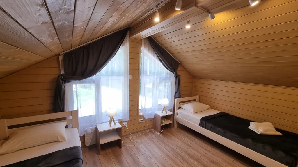 Коттедж Коттедж с видом на озеро — Приозерск