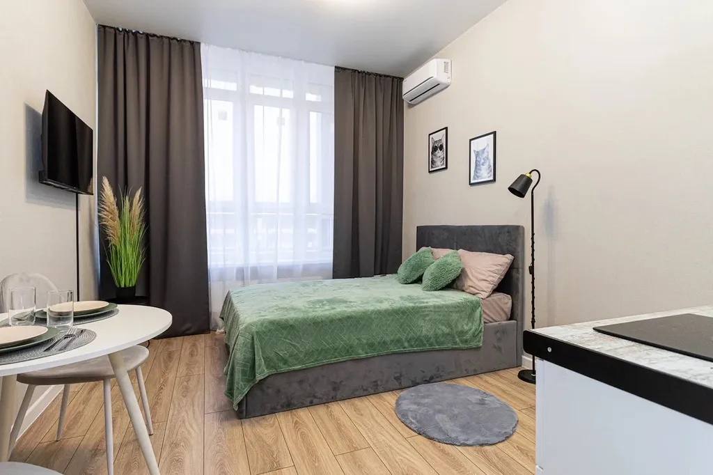 Квартира Квартира Уютная студия в ЖК Догма Парк — Краснодар