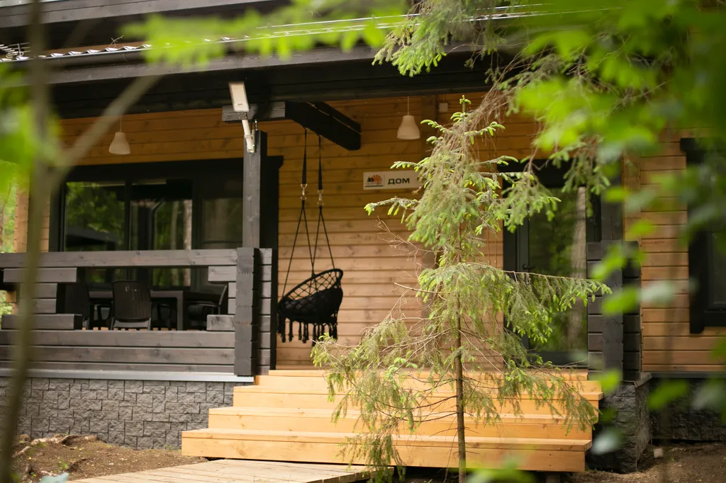 Дом на берегу озера в Валдайском Национальном парке, дом №5