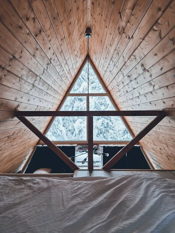 Дом А-фрейм №1