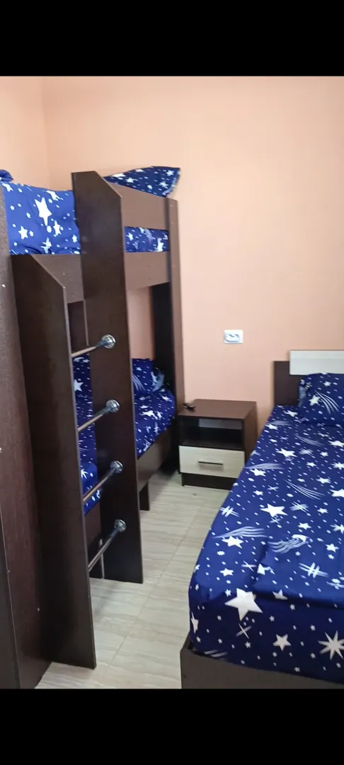 Пятиместный номер. Вторая комната, 3 спальных места