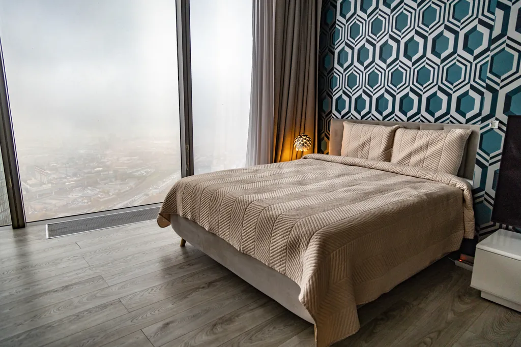 Просторная студия на 75 этаже. Башня Федерация