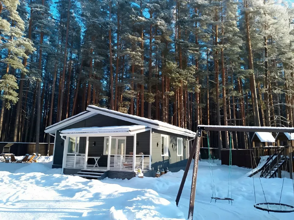 Коттедж Скандинавский дом, Ладога и маяк Vuohensalo в шаговой доступности — Приозерск