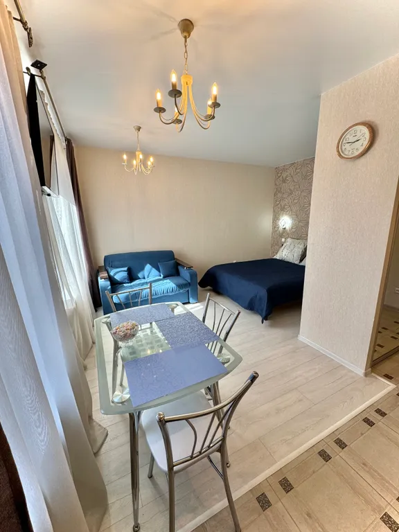 Квартира-студия в центре города рядом с набережной