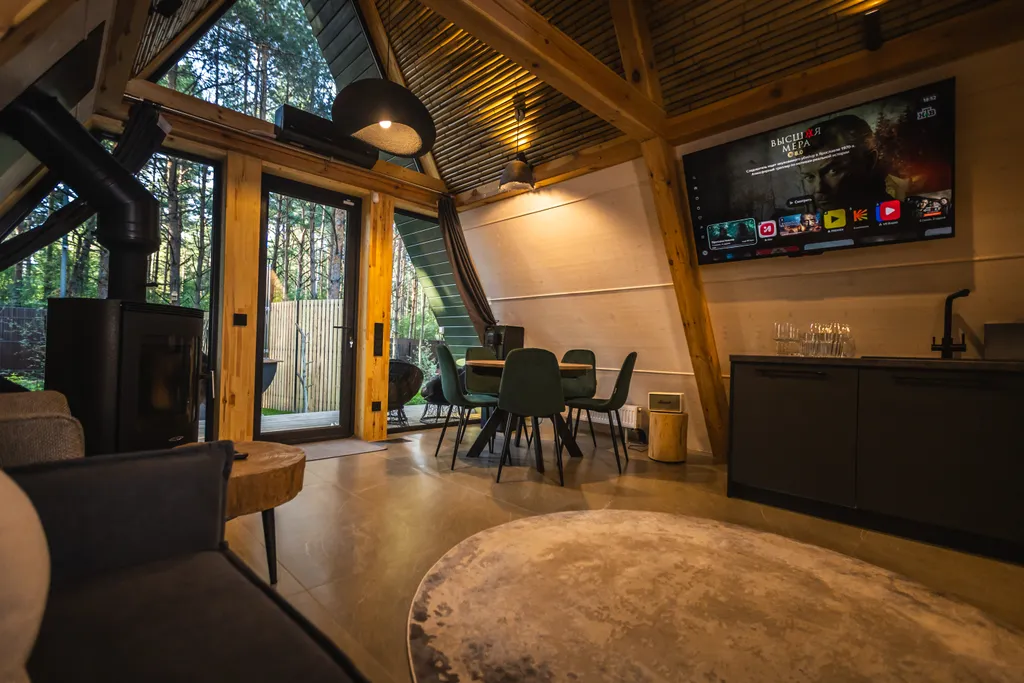 Коттедж Коттедж А-Фрейм грин — Павловский Посад