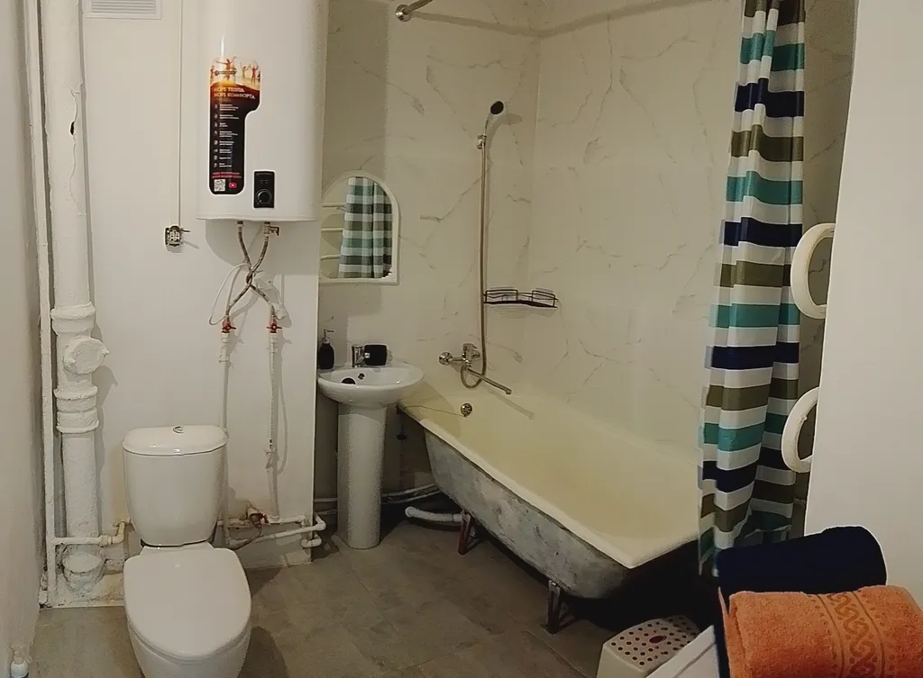 Уютная 1-комнатная квартира 44 кв (до 3 гостей) — удобная локация