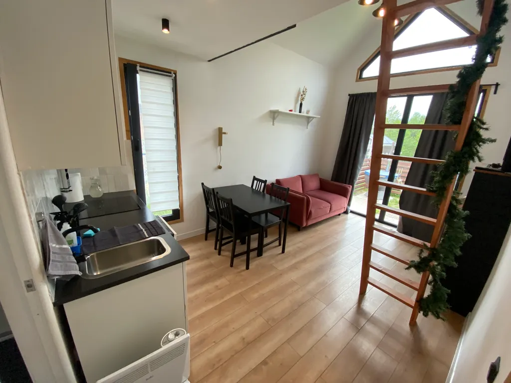 Дом 42m2 — чан, кухня, Wi-Fi